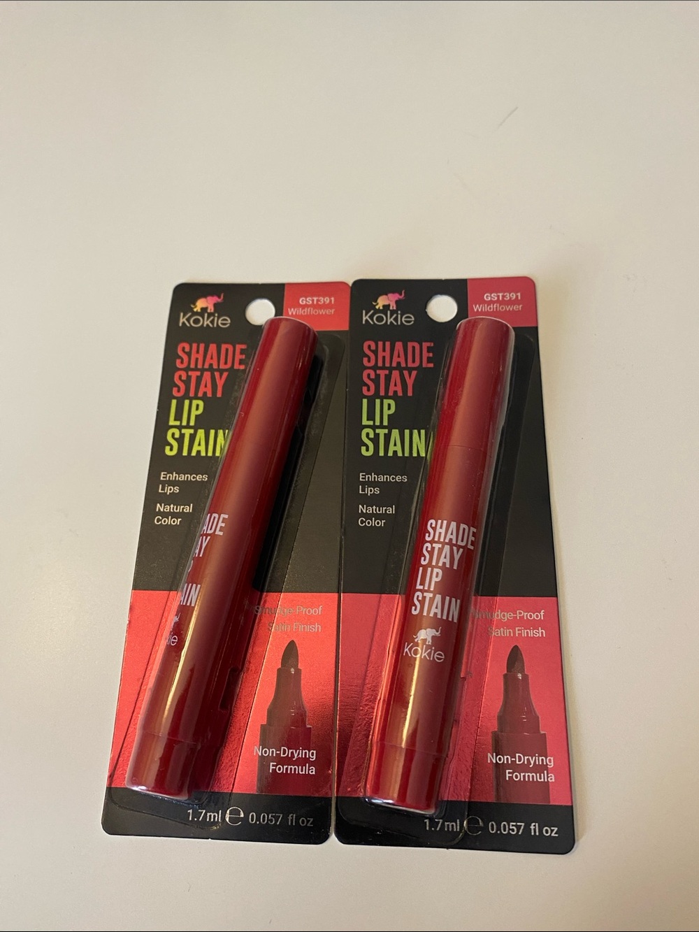 Kokie Shade Stay Lip Stain WILDFLOWER Set